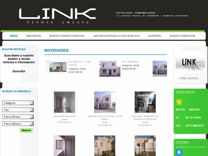 www.linkbienesraices.com