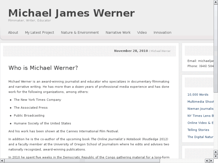 www.michaeljwerner.com