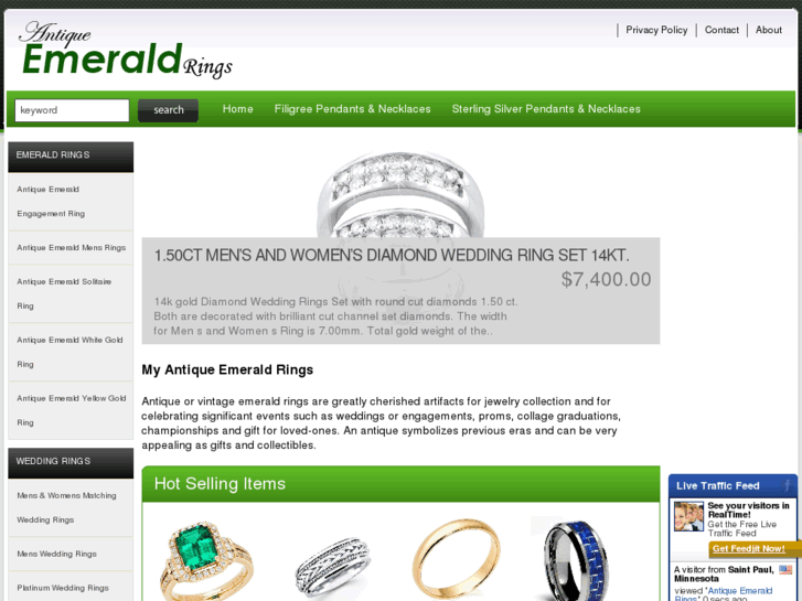 www.myantiqueemeraldrings.com