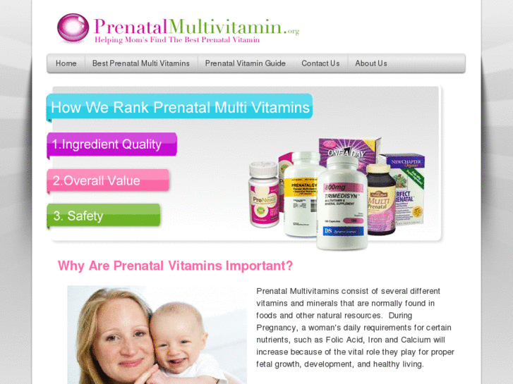 www.prenatalmultivitamin.org