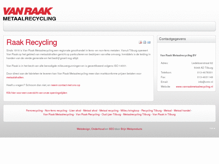 www.raakrecycling.nl