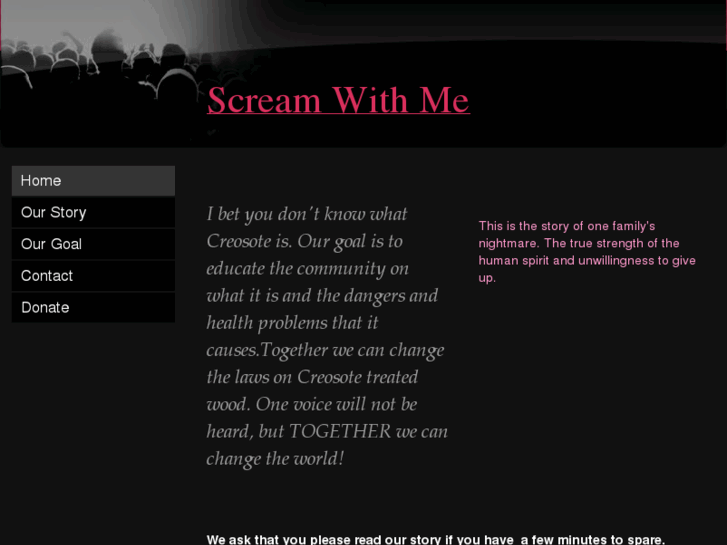 www.screamwithme.org