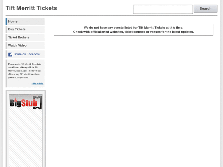 www.tiftmerritttickets.com