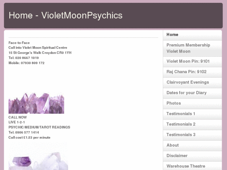 www.violetmoonpsychics.com