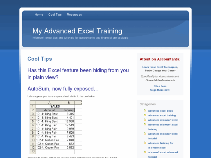 www.advancedexceltraining.com