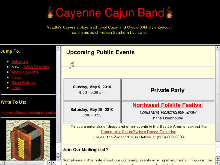 www.cayennecajunband.com