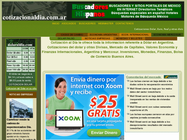 www.cotizacionaldia.com.ar