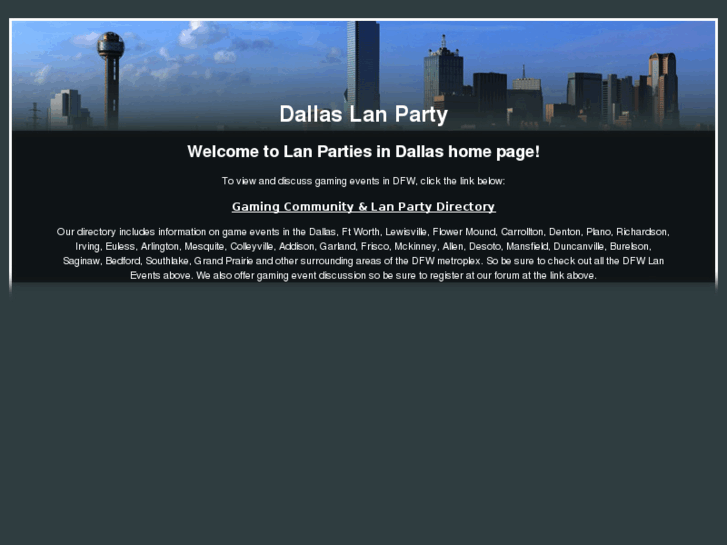 www.dallaslanparty.com