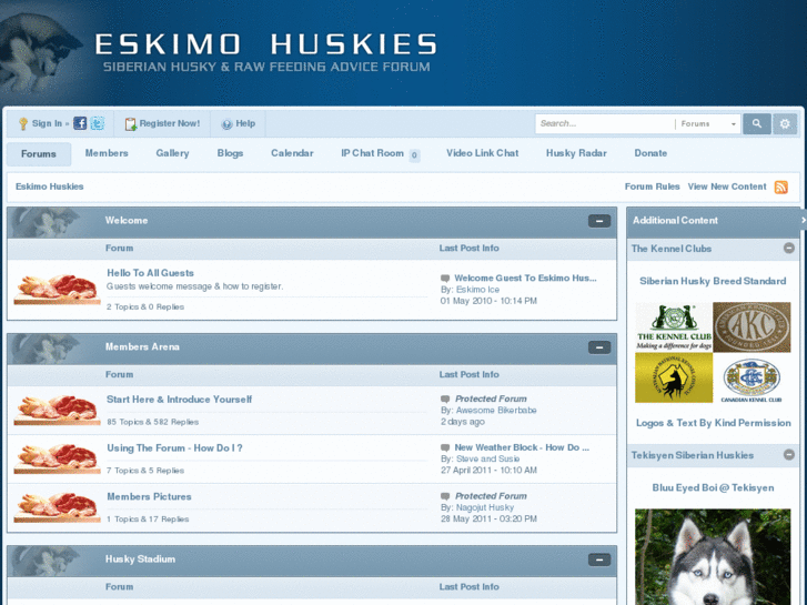 www.eskimohuskies.com