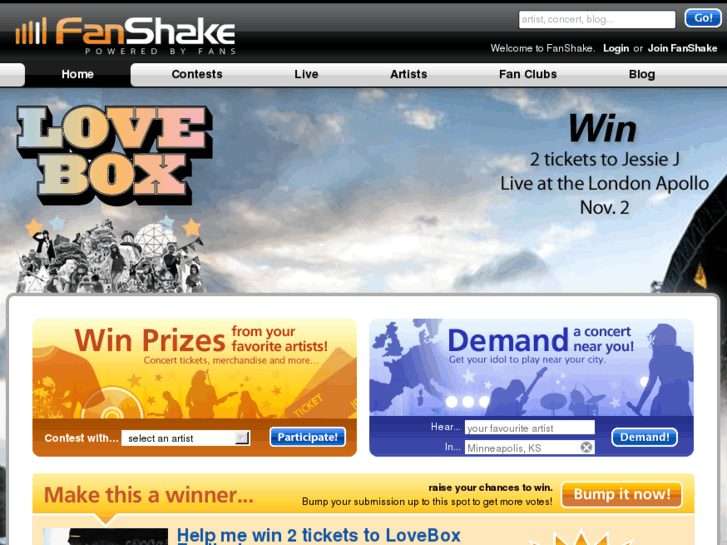 www.fanshake.com