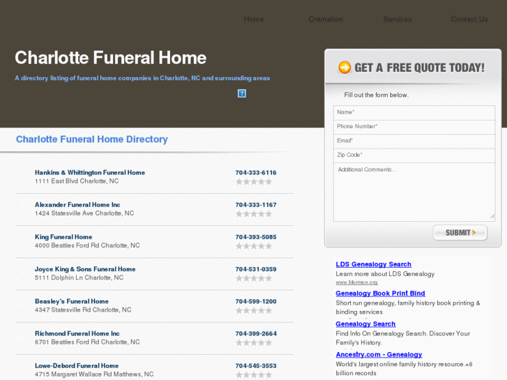 www.funeralhomecharlotte.com