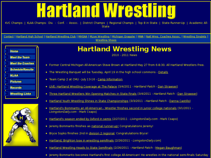 www.hartlandwrestling.com