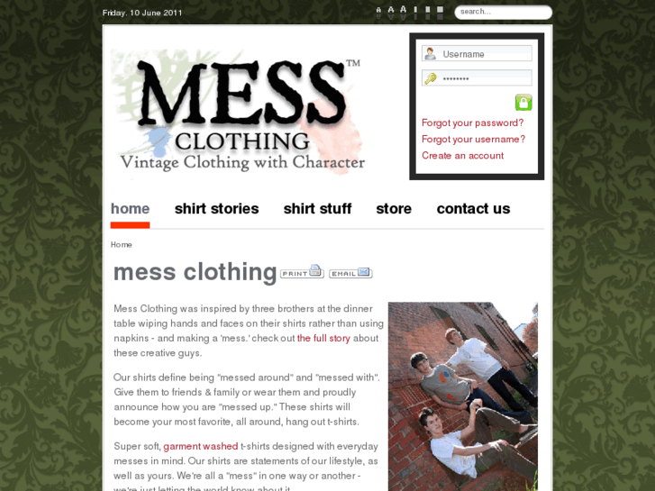 www.messclothing.com