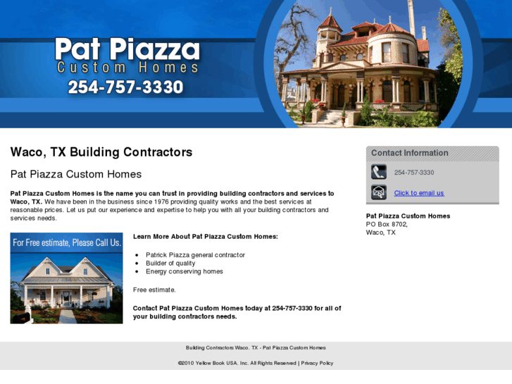 www.patpiazzacustomhomes.com