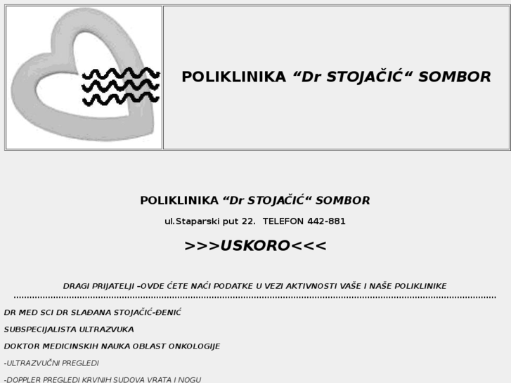 www.poliklinikadrstojacic.com