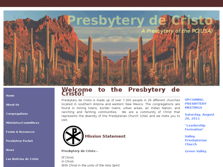 www.presbyterydecristo.org