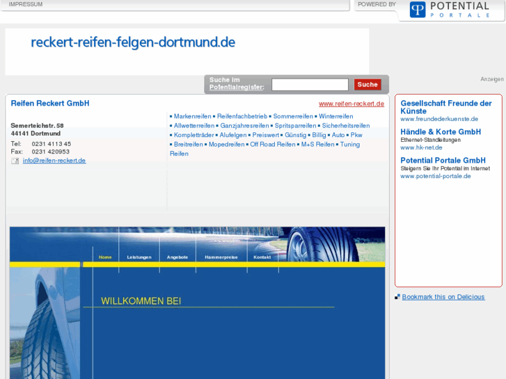 www.reckert-reifen-felgen-dortmund.de