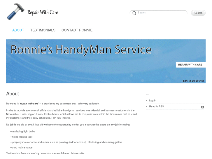 www.ronnieshandymanservice.com