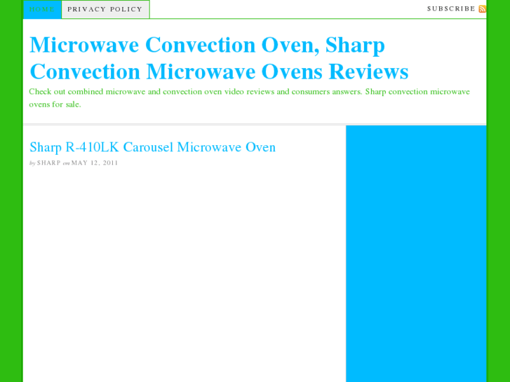 www.sharpconvectionmicrowave.net