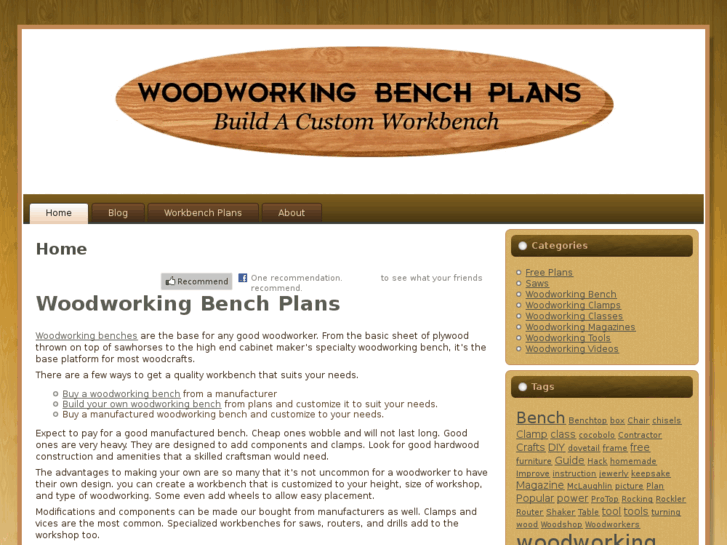 www.woodworkingbenchplan.com