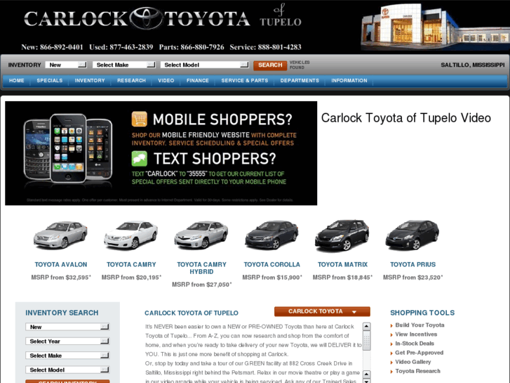 www.carlocktoyotaoftupelo.com