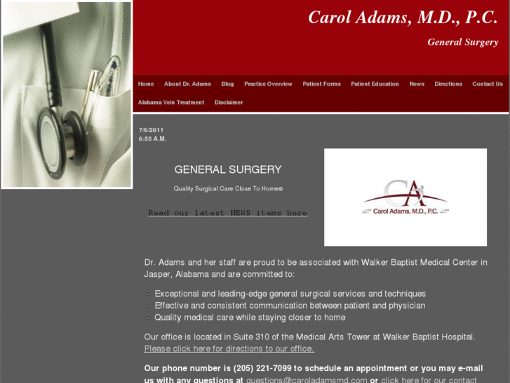 www.caroladamsmd.com