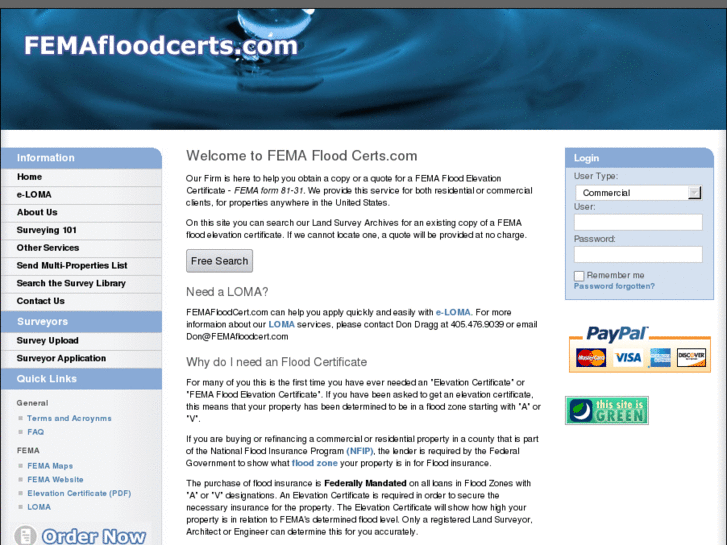 www.femafloodcert.com