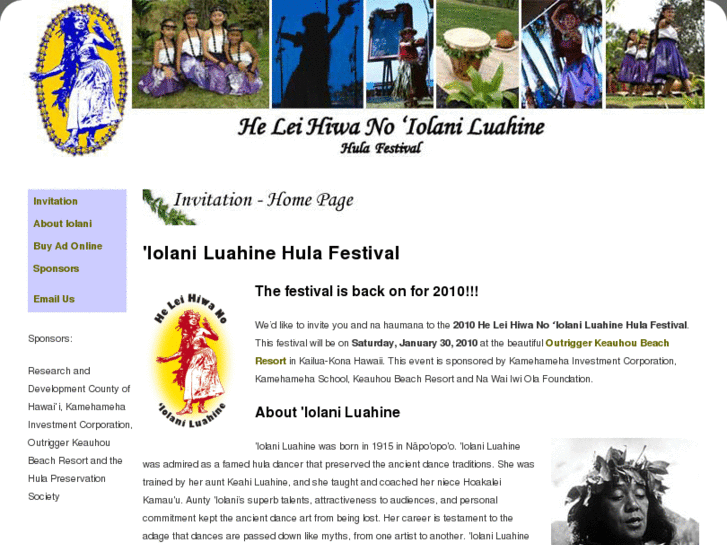 www.iolaniluahinehulafestival.com