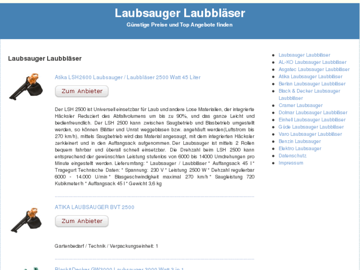 www.laubsauger-laubblaeser.de