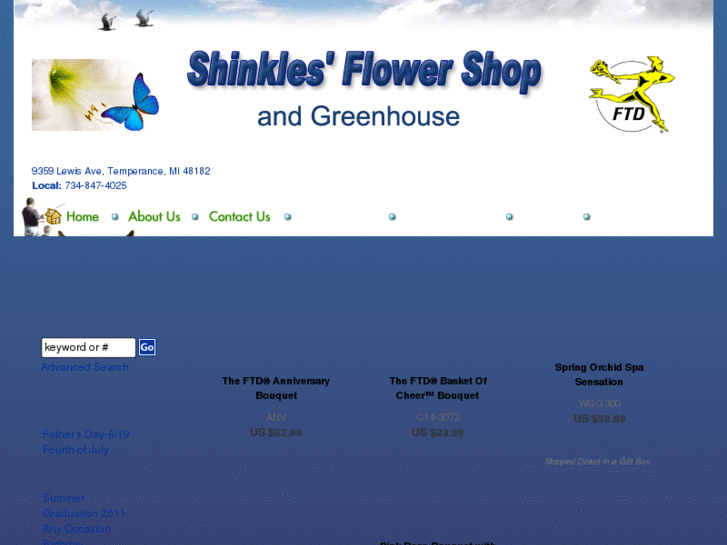 www.shinklesflowers.com