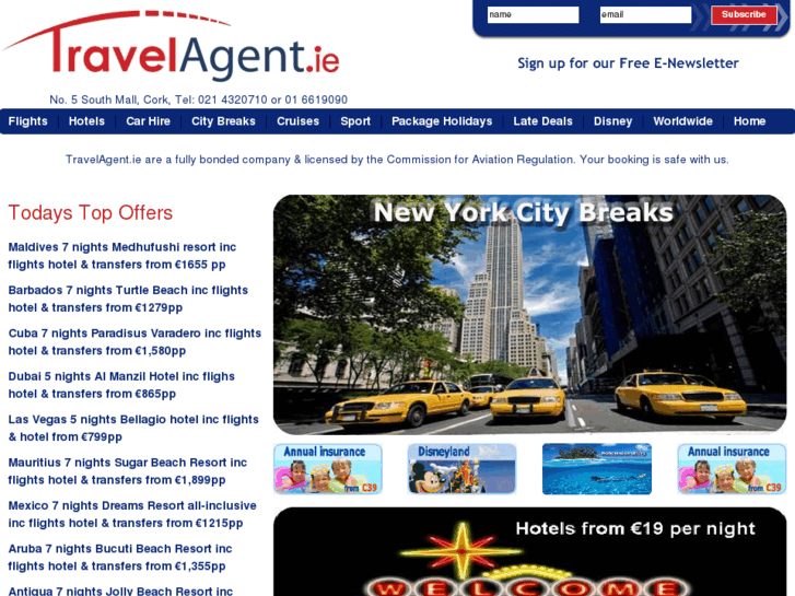 www.travelagent.ie