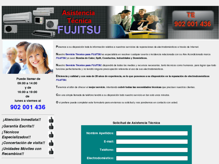 www.asistenciatecnicafujitsu.es