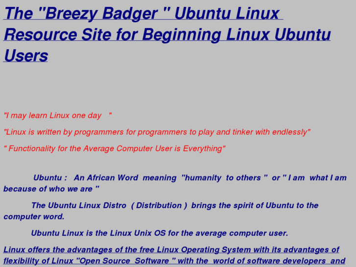 www.badgerlinux.net