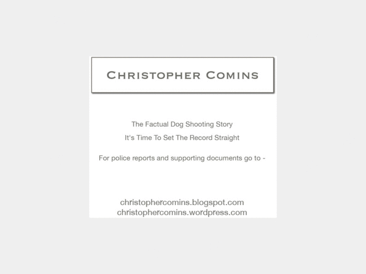 www.christophermcomins.info