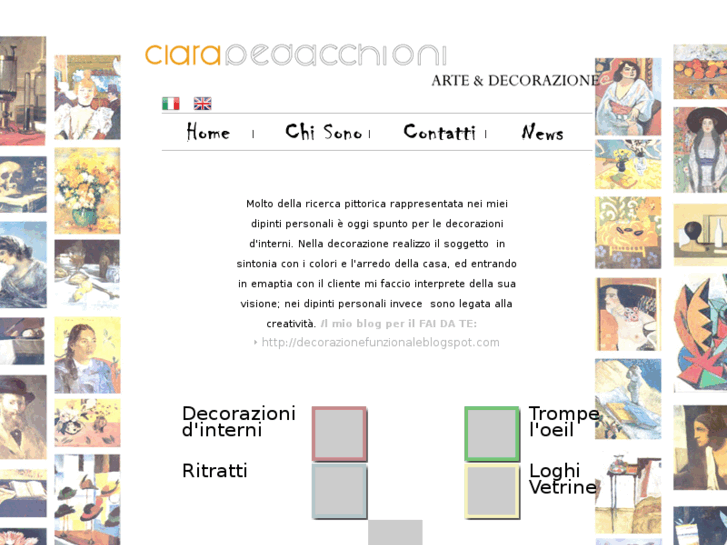 www.clarapedacchioni.com