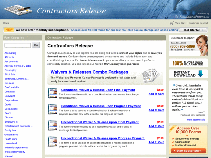 www.contractorsrelease.com