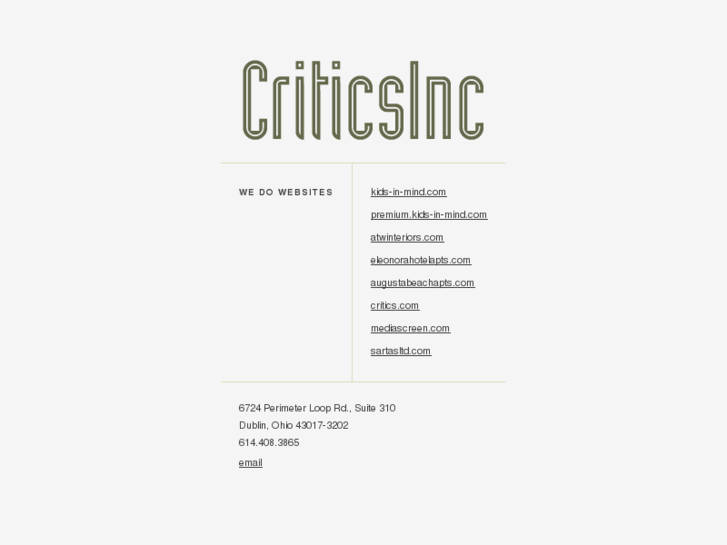 www.criticsinc.com