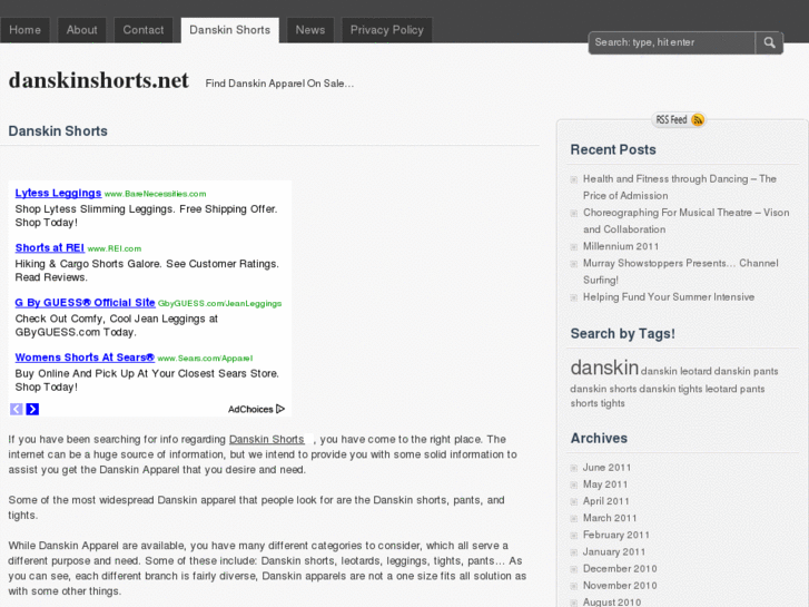 www.danskinshorts.net