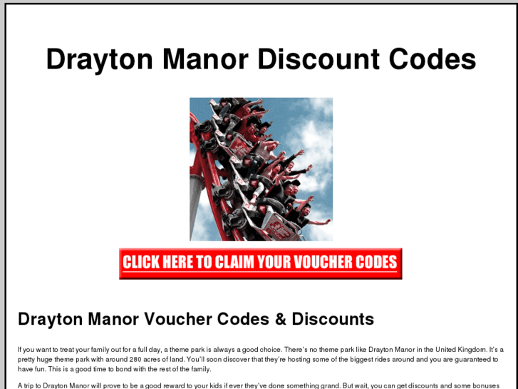 www.draytonmanorvouchers.co.uk