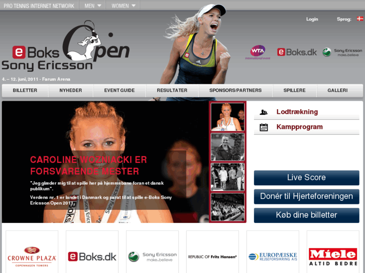 www.e-bokssonyericssonopen.dk