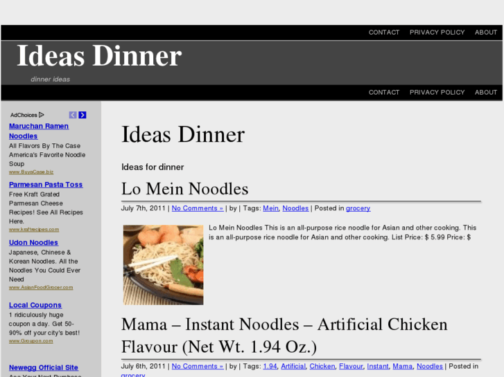 www.ideasdinner.com