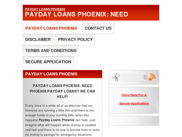 www.paydayloansinphoenix.net