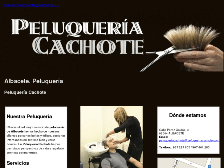 www.peluqueriacachote.com