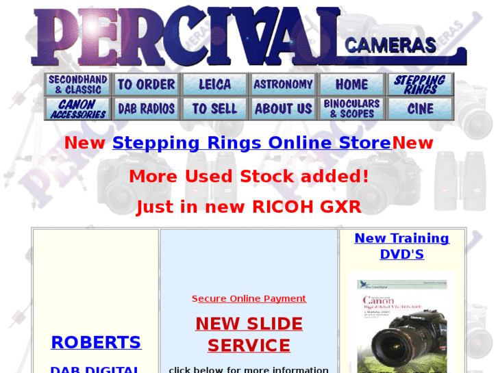 www.percivalcameras.org.uk