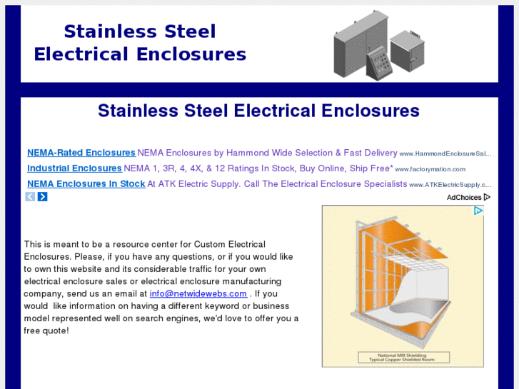 www.stainlesselectricalenclosures.com