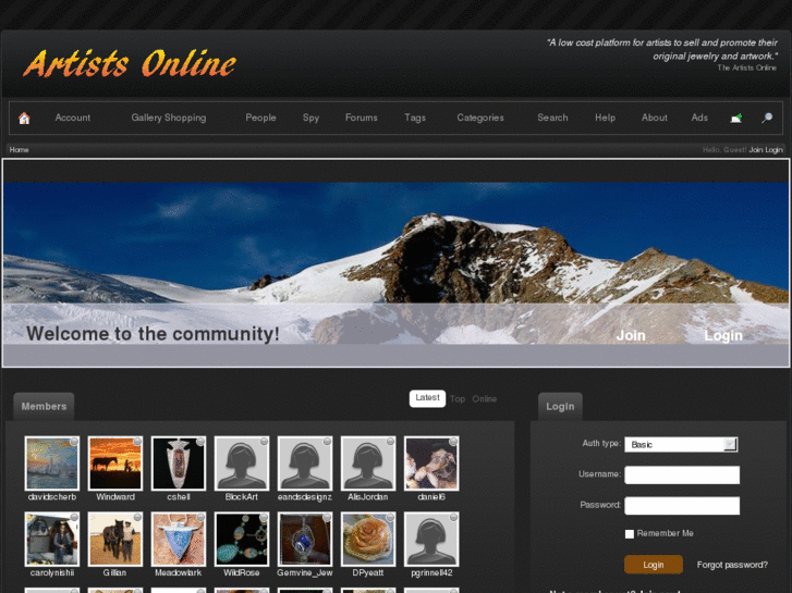www.theartistsonline.com