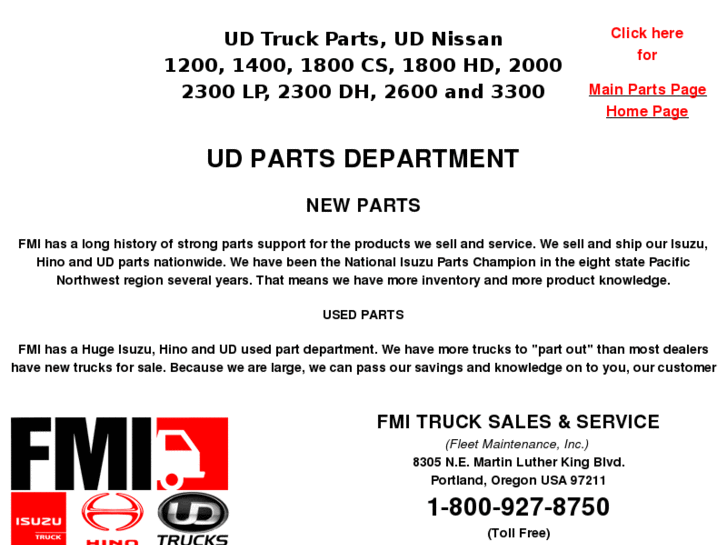 www.ud-truck-parts.com