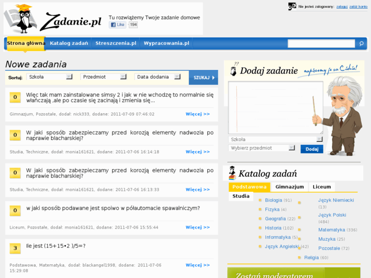 www.zadanie.pl