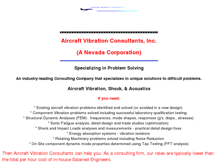 www.aircraftvibrationconsultants.com