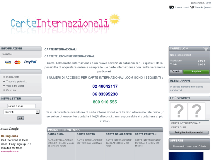 www.carte-internazionali.com